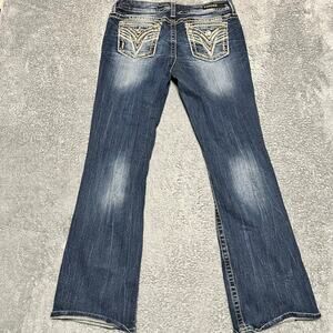 Vigoss Jeans Womens 9-10 (34x31.5) Dallas Bootcut Heritage Western Bling